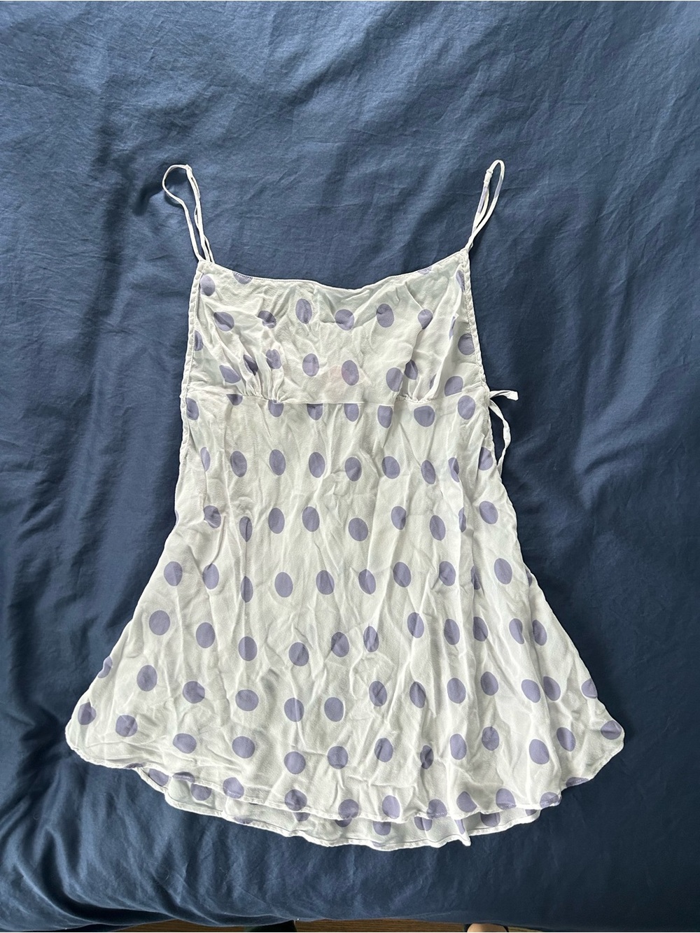 Y2K Victoria’s Secret Polka Dot Spaghetti Strap Cami - Lavender Dots